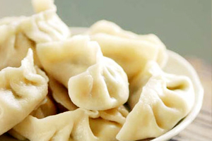 饺子(鸡肉蘑菇馅)